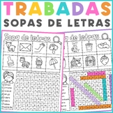 Sílabas Trabadas Sopas de Letras | Spanish Blends Workshee