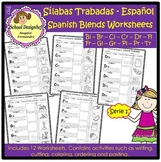 Silabas Trabadas en Español - Spanish Blends - Centro Pala