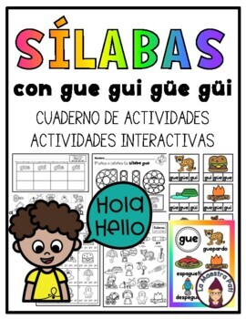 Silabas con gue gui güe güi by La Maestra Pati Bilingue | TpT