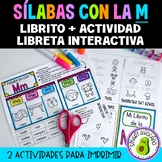 Sílabas con la letra M Actividades para Imprimir |Spanish 