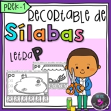 Silabas directas con P / Spanish Syllables letter P