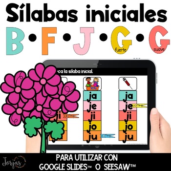 Preview of Sílabas iniciales BUNDLE 3