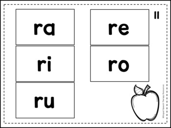 Silabas Para Aprender A Leer Como Ra Re Ri Ro Ru Part 2 Boom Card Version