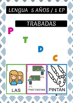 Sílabas trabadas P,T,D,C. Construye frases by Ever After English