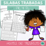 Silabas trabadas con PR y PL - Spanish Blends - Worksheets