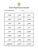 Distance Learning: Silent Beginning Sound
