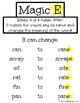 Silent E Anchor Chart by Mixing it up in Primary | TpT