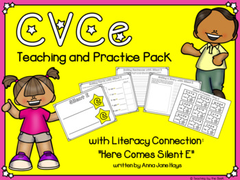 Preview of Silent E CVCe Teaching and Practice Pack