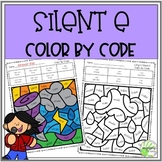 Silent E Color by Code