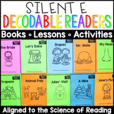 Silent E Decodable Readers & Lesson Plans BUNDLE | Long Vo