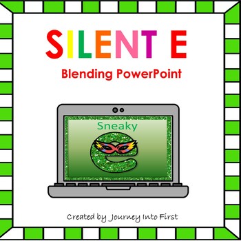 Preview of Silent E Digital Practice Digital PowerPoint