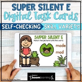 Silent E Magic E Digital BOOM Cards | English Language Art