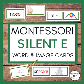 Silent 'e' Flip Strip Cards by Miclarianna Montessori