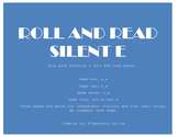 Silent E Roll and Read