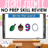 Silent E Secret Words Interactive PowerPoint