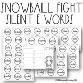 Silent E Snowball Phonics Fluency Game