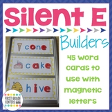 Silent E Word Building Center - 1st grade phonics Science 