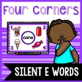 Silent E Words: 4 Corners Game