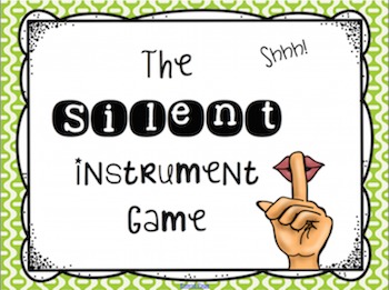 Preview of Silent Instrument Game SMARTBoard Edition