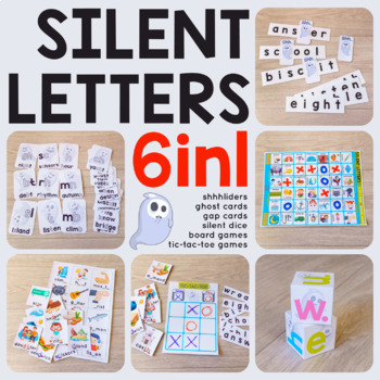 Preview of Silent Letters 6in1