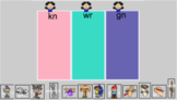 Silent Letters KN, WR, GN - Picture Sort - Distance Learning