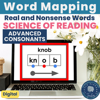 Preview of Silent Letters - Phoneme Grapheme Orthographic Word Mapping - Advanced Consonant