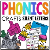 Silent Letters Phonics Crafts and Writing | Literacy Centers