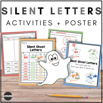 Preview of Silent Letters | Phonics Worksheets | Phonics Games | Digraph Worksheets