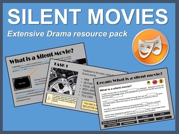 Preview of Silent Movies: Extensive Drama resource pack