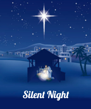 Preview of Silent Night  - Sing Along google slides