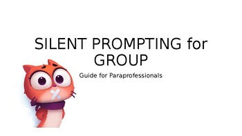 Preview of Silent Prompting in a Group Setting - Applied Behavior Analysis SpEd