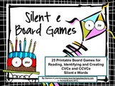 25 Printable Silent e Games for Phonics Centers