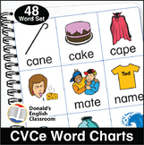 Silent e Word Charts Interactive Notebooks ESL ELL Newcomer