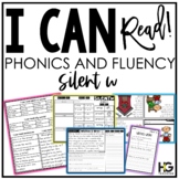 Silent w Phonics, Fluency, Reading Comprehension | I Can Read