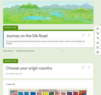 Preview of Silk Road CREATE YOUR OWN ADVENTURE!