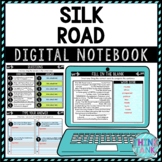 Silk Road DIGITAL Interactive Notebook | Choice Board | An