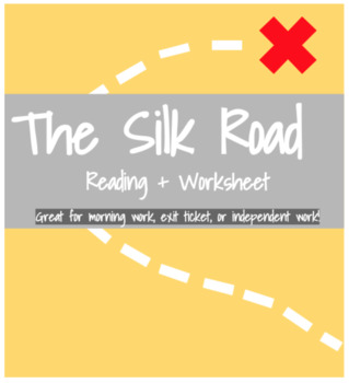 Preview of Silk Road Introduction Reading