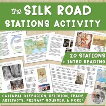 Preview of Silk Road Stations on Religion, Cultural Diffusion, Marco Polo, Battuta + more