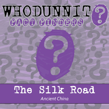 Preview of Silk Road Whodunnit Activity - Printable & Digital Game Options