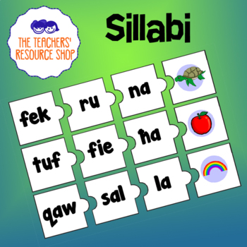 Preview of Sillabi puzzle