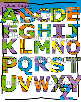Preview of Silly Alphabet Clipart