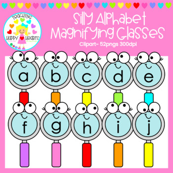 Preview of Magnifying Glasses Clipart