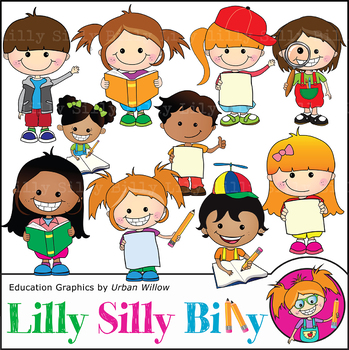 Preview of Clipart Show and Tell {Lilly Silly Billy}