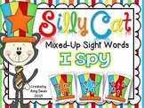 Silly Cat Mixed-Up Sight Words I SPY DIFFERENTIATED Intera