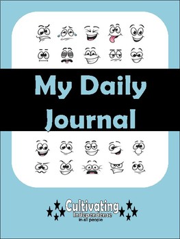 Preview of SEL ACTIVITIES Silly Face Journal Template