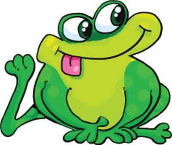 Preview of Silly Frog Cartoon