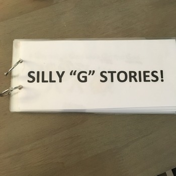 Preview of Silly "G" Stories (Articulation Activity)