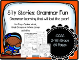Silly Grammar Stories #1:  Mad Lib Type Fun for learning grammar!