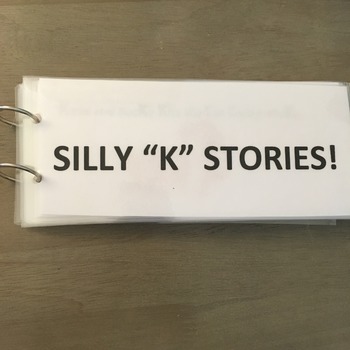 Preview of Silly "K" Stories (Articulation Activity)