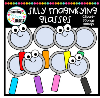 Preview of Magnifying Glasses Clipart